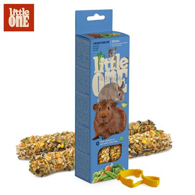 Little One Sticks for guinea pigs, rabbits and chinchillas with vegetables